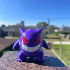 Figura Pokemon Gengar 3d Coleccionable Decoración