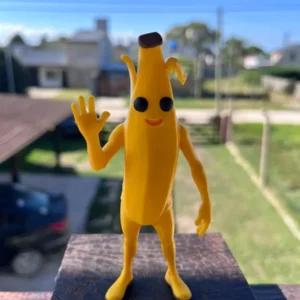 Figura Banana Fortnite Peely 3d Decoración Gamer Coleccionable